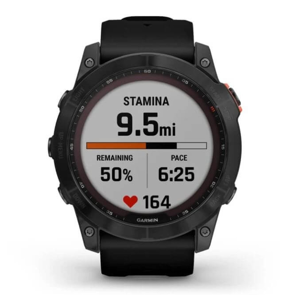 Garmin Fenix 7X Solar Edition GPS Smartwatch Slate Gray with Black Band (010-02541-01) New 4