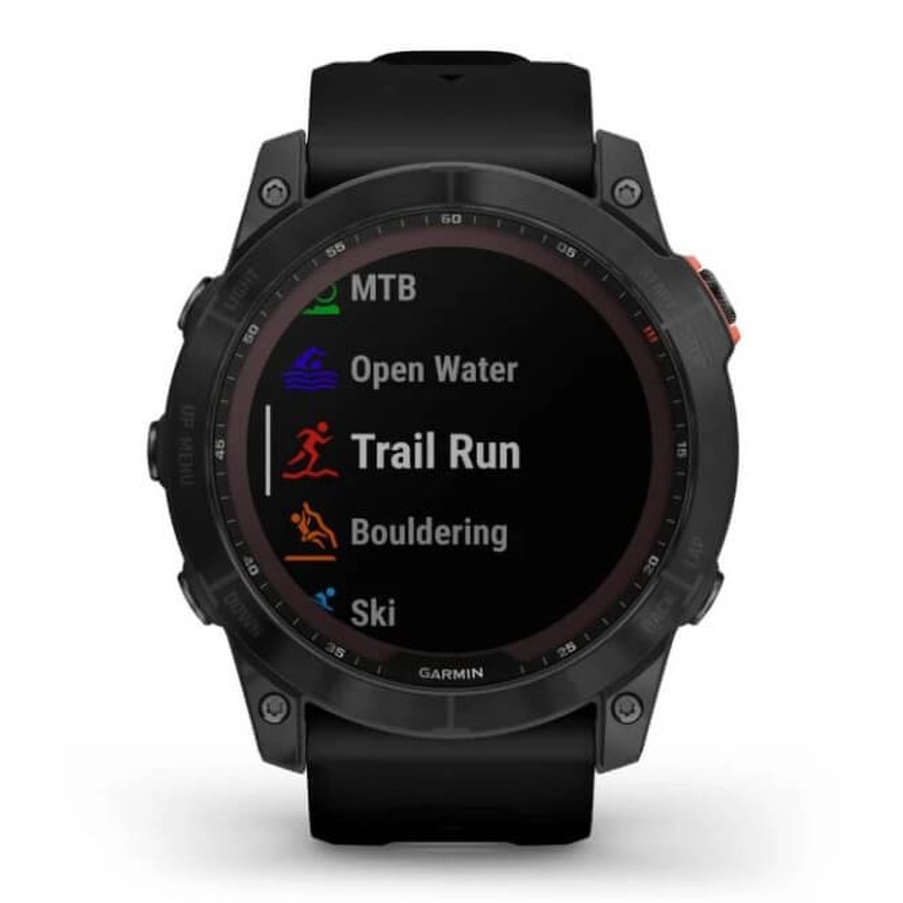 Garmin Fenix 7X Solar Edition GPS Smartwatch Slate Gray with Black Band (010-02541-01) New 6