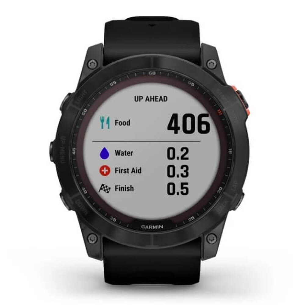 Garmin Fenix 7X Solar Edition GPS Smartwatch Slate Gray with Black Band (010-02541-01) New 7