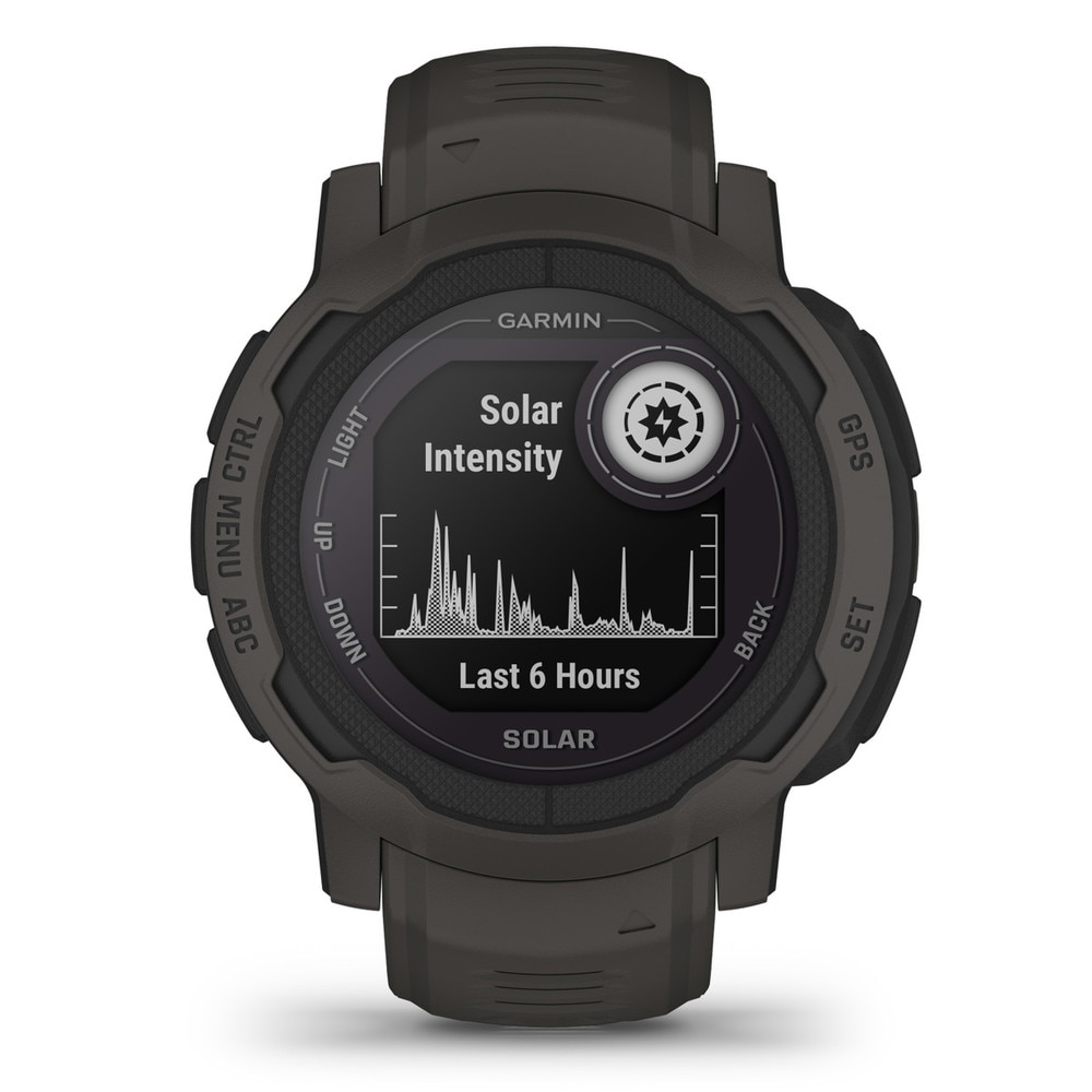 Garmin Instinct 2 Solar GPS Smartwatch Graphite (010-02627-00, 010-02627-10) New 2