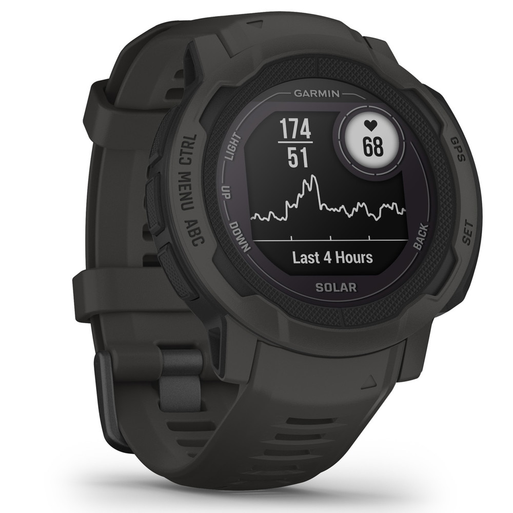 Garmin Instinct 2 Solar GPS Smartwatch Graphite (010-02627-00, 010-02627-10) New 3