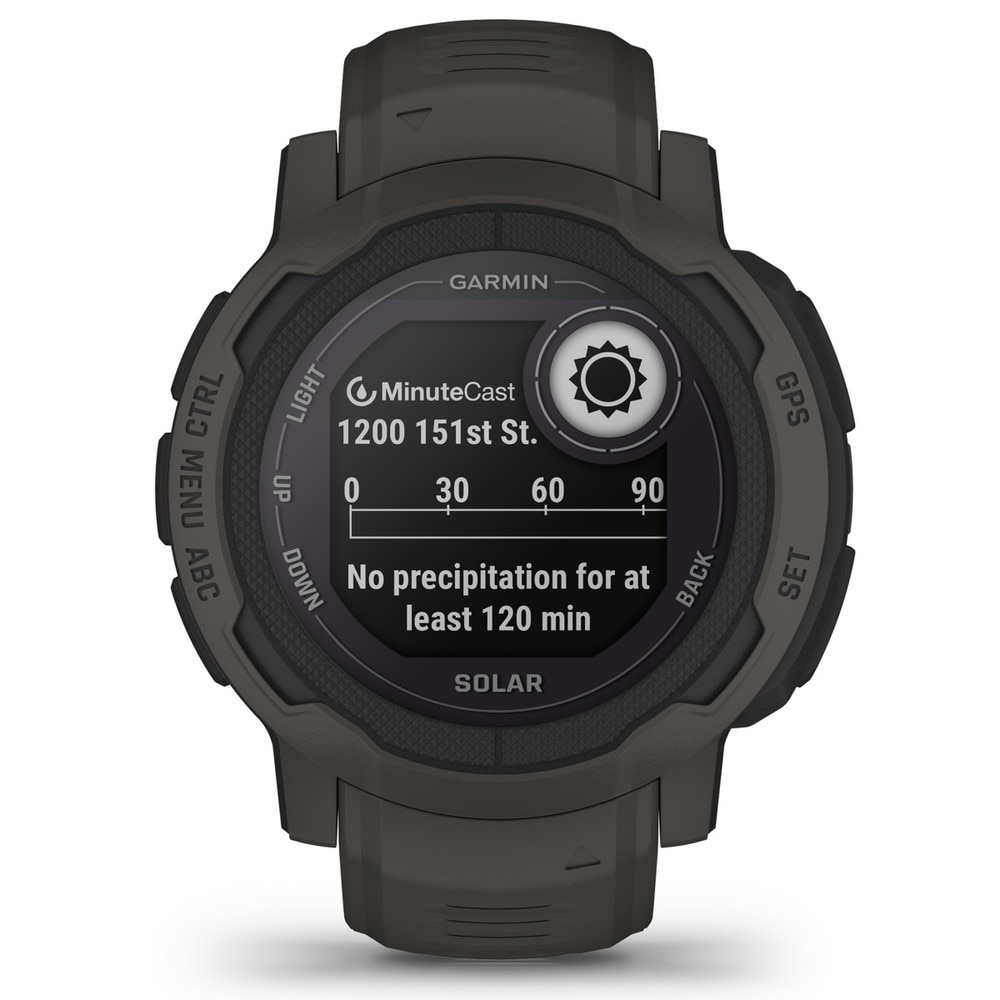 Garmin Instinct 2 Solar GPS Smartwatch Graphite (010-02627-00, 010-02627-10) New 6