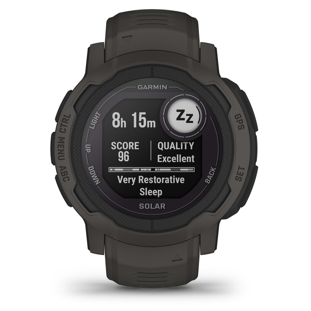 Garmin Instinct 2 Solar GPS Smartwatch Graphite (010-02627-00, 010-02627-10) New 8
