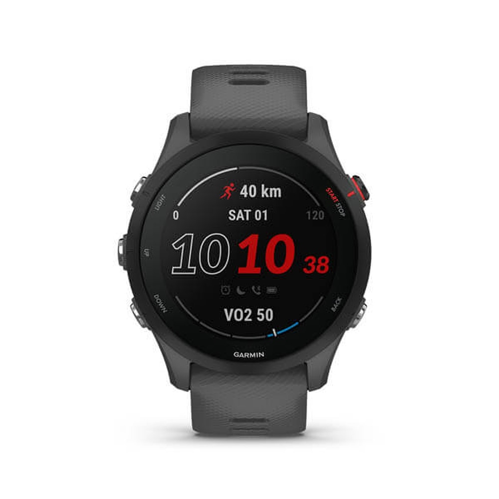 Garmin Forerunner 255 GPS Running Smartwatch Slate Gray (010-02641-10, 010-02641-00) New 2