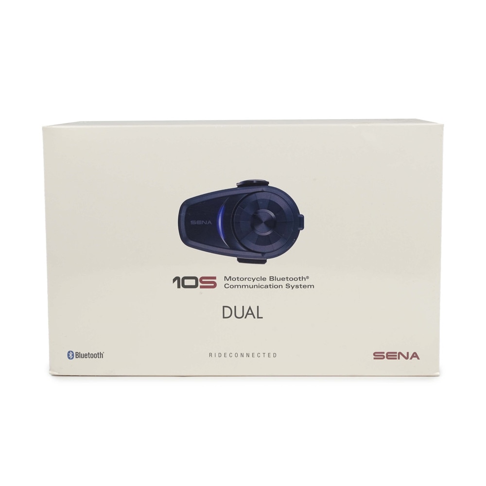Sena Dual Pack 10S Motorcycle Bluetooth Communication System (10S-01D) New 8