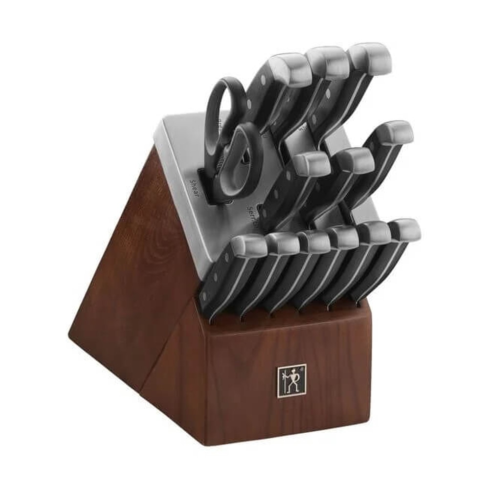 Zwilling Henckels Statement Self-Sharpening Stainless Steel Knife Block Set (13553-014) New 2