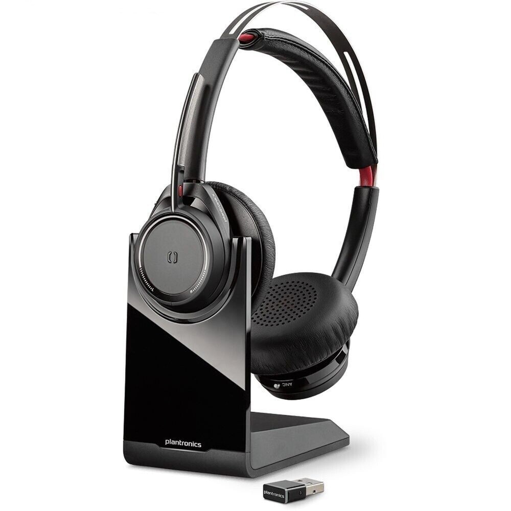 Plantronics Voyager Focus UC B825 (202652-101, 202652-01) Like New 1