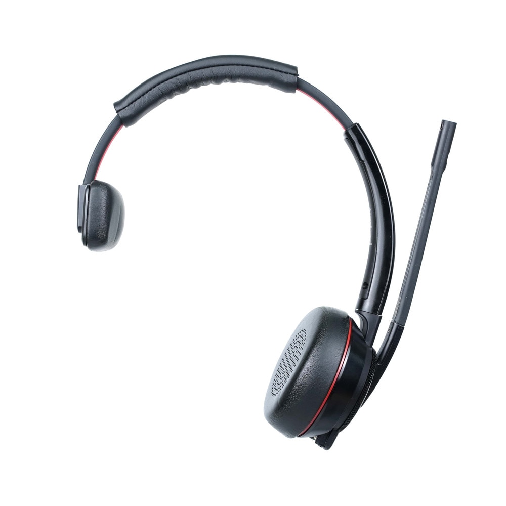 Plantronics Poly Savi 8210 UC Wireless DECT Headset System (209213-01) Like New 3
