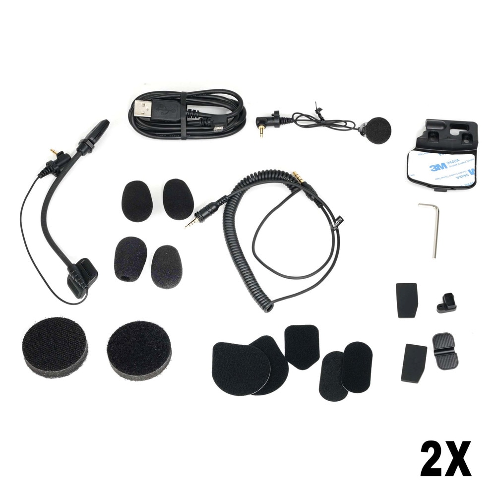 Sena 20S EVO Motorcycle Bluetooth Communication System & HD Speakers - Dual Pack (20S-EVO-11D) New 5