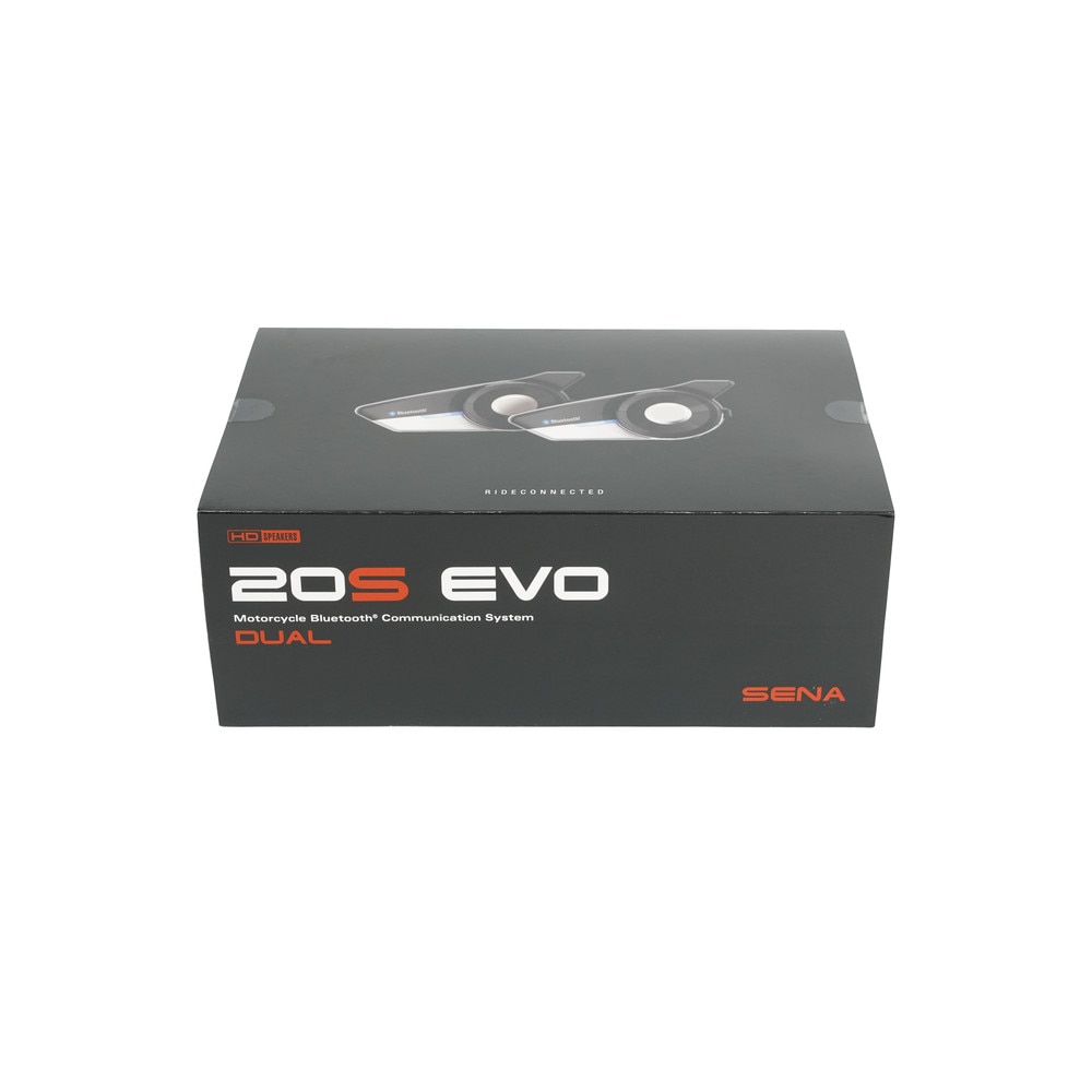Sena 20S EVO Motorcycle Bluetooth Communication System & HD Speakers - Dual Pack (20S-EVO-11D) New 7