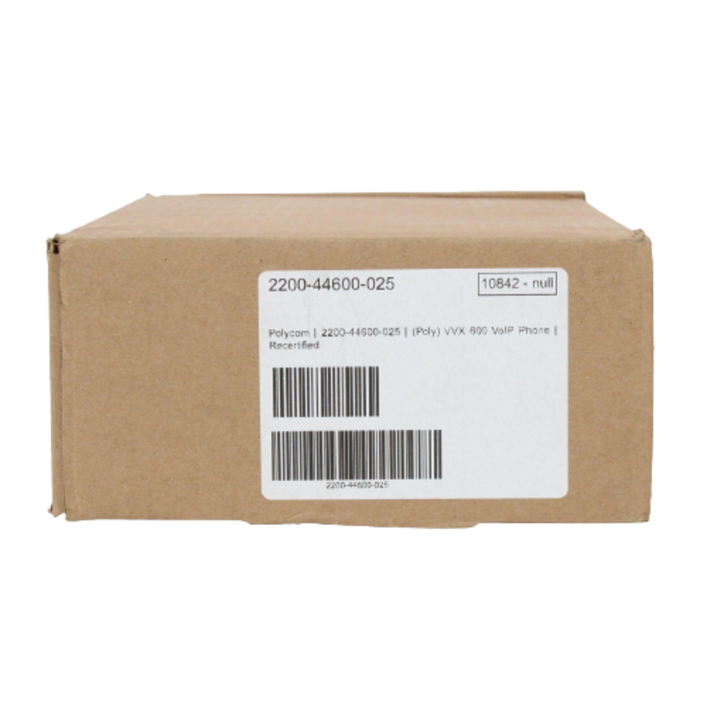 Polycom VVX 600 IP Phone (2200-44600-025) Recertified 6