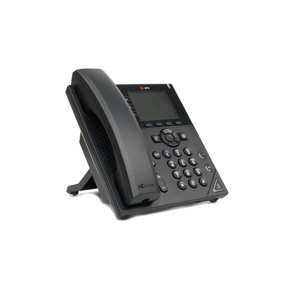 HP Polycom VVX 350 Business IP Phone (2200-48830-025) Recertified 2