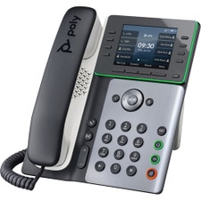 Poly Edge E320 IP Desk Phone with US Power Adapter (2200-87000-001, 89B52AA#ABA) New 1