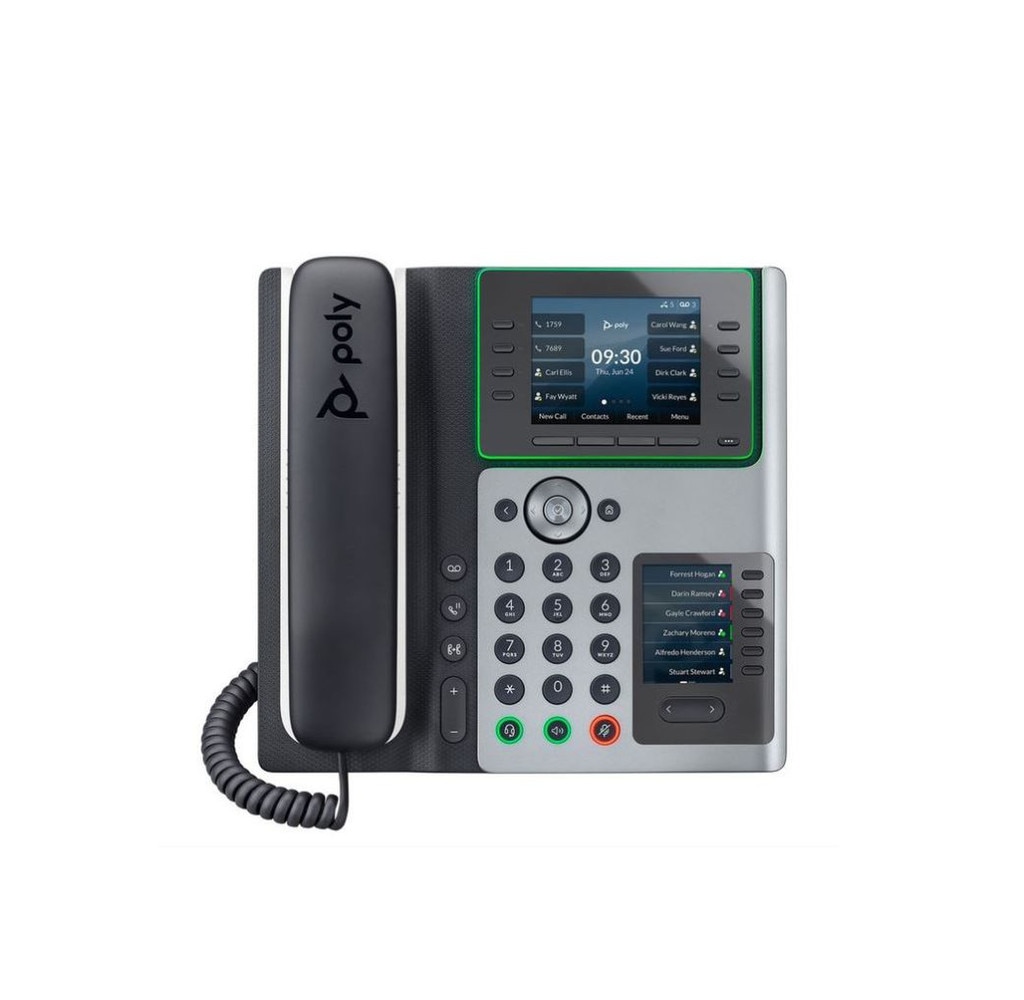 Poly Edge E450 IP Phone (2200-087030-025, 82M90AA) New 2