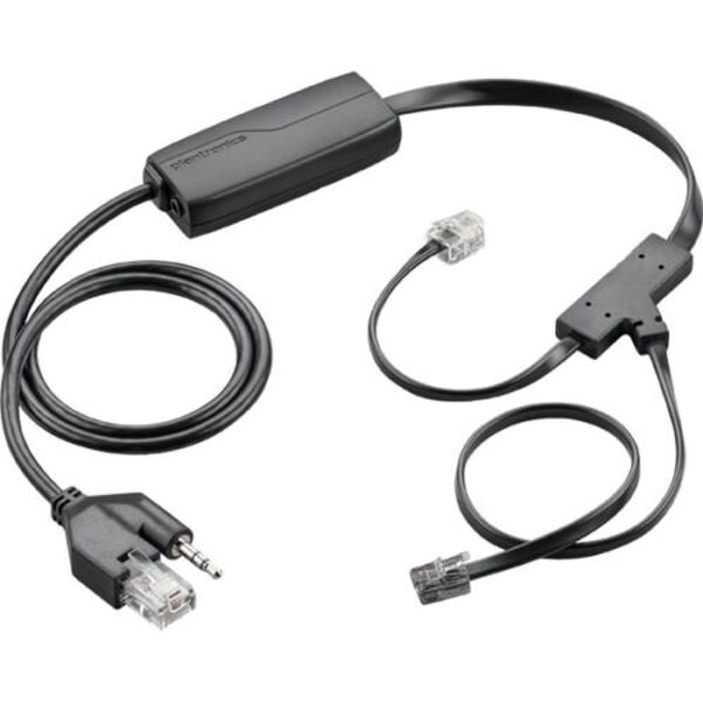 A Plantronics APV-66 EHS adapter for Avaya phones on a white background