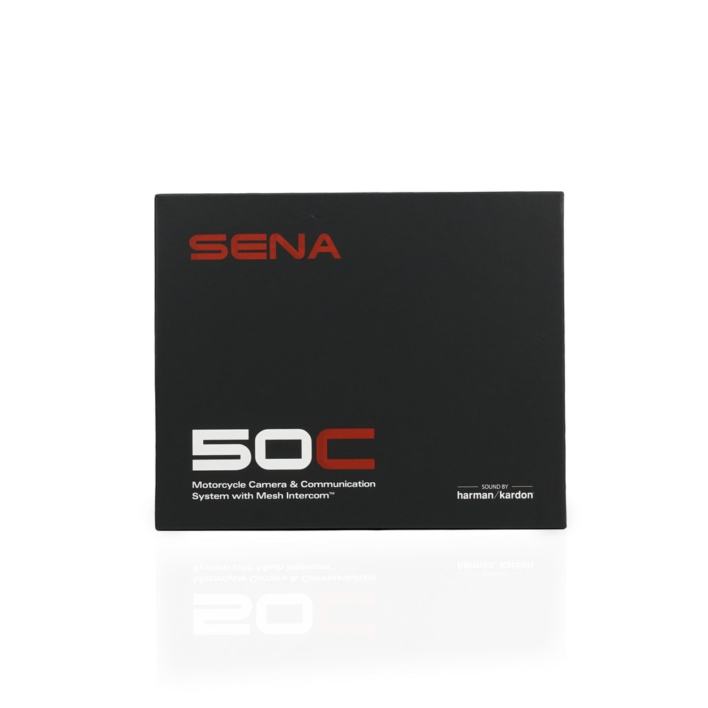 Sena 50C Motorcycle Communication and 4K Camera System (50C-01) New 7
