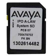 Avaya 700479702 | IPO IP500V2 System SD Card A-Law New 1