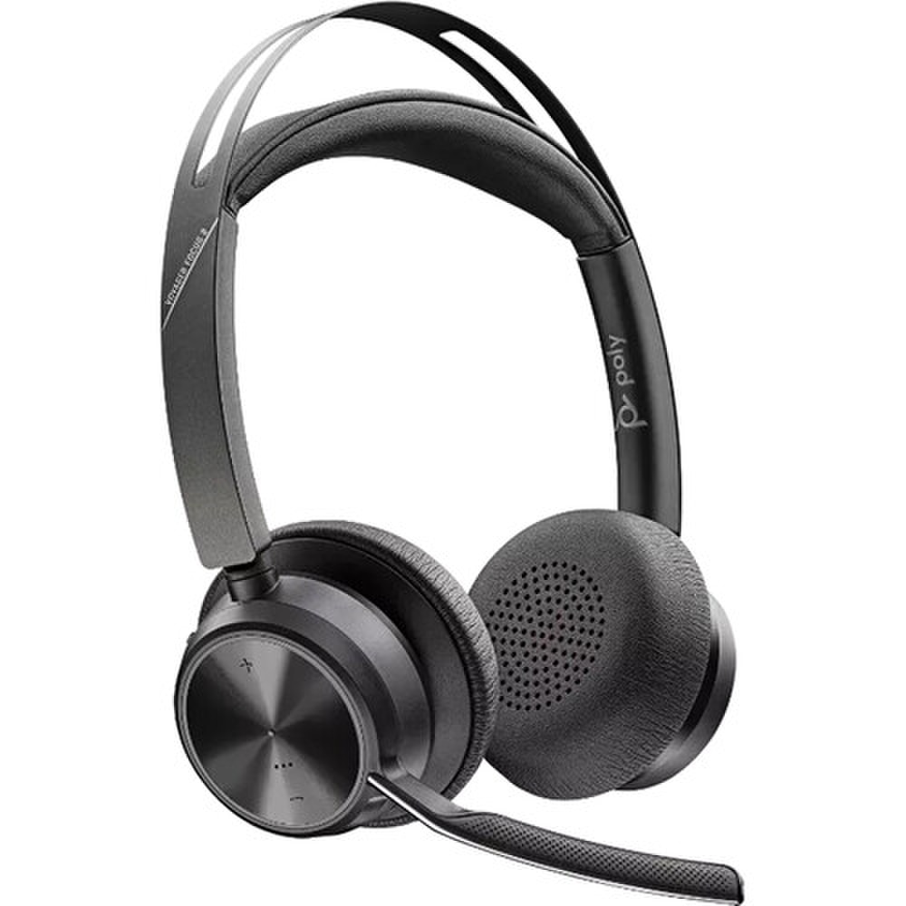 Poly Voyager Focus 2 USB-A with Charge Stand Headset (77Y86AA, 213727-01) New 4