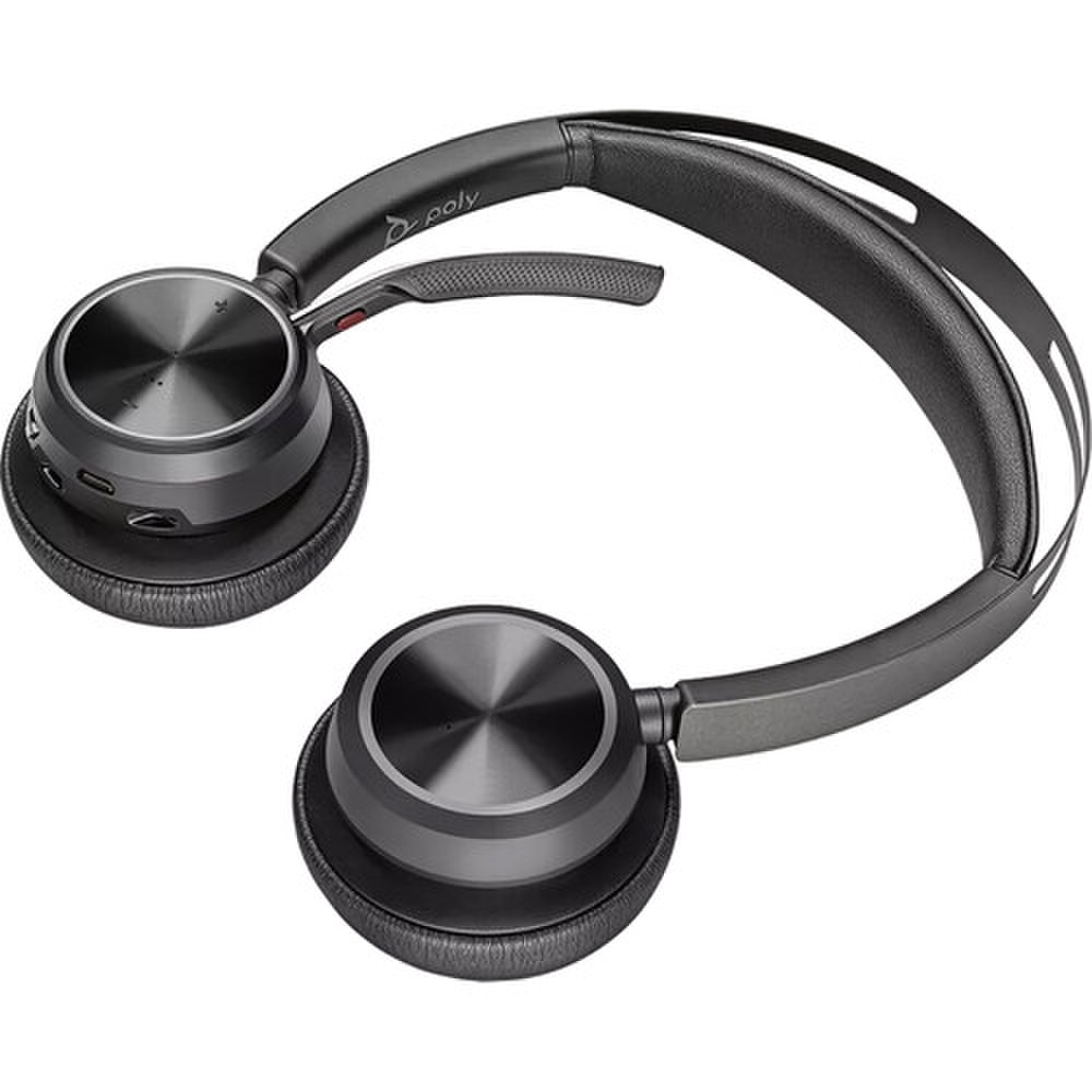 Poly Voyager Focus 2 USB-A with Charge Stand Headset (77Y86AA, 213727-01) New 5