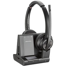 Plantronics Savi 8220-M Wireless DECT Headset System Microsoft Compatible (7S4B6AA) | New 2
