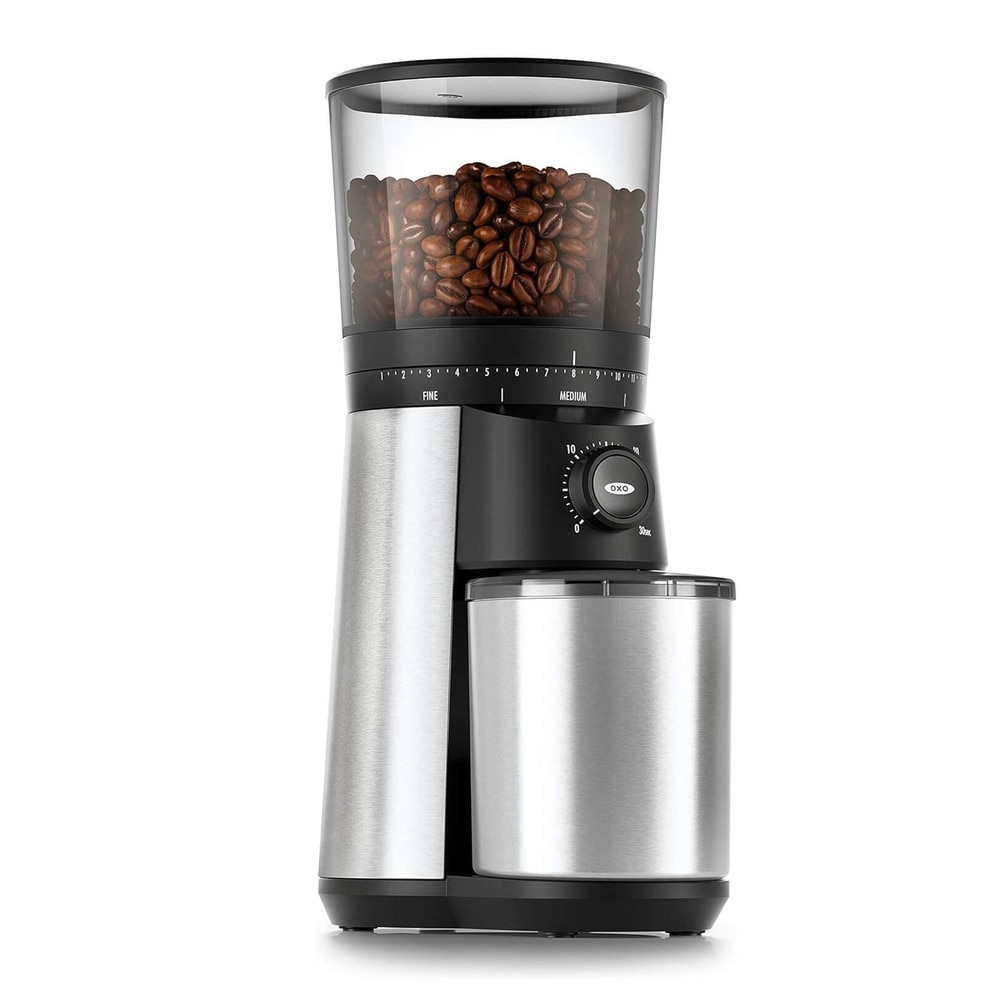 OXO Brew Conical Burr Coffee Grinder - Stainless Steel (8717000) New