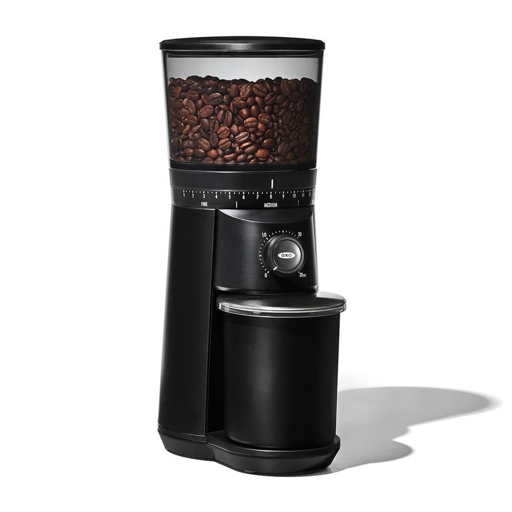 OXO Brew Conical Burr Coffee Grinder - Matte Black (8722600) New