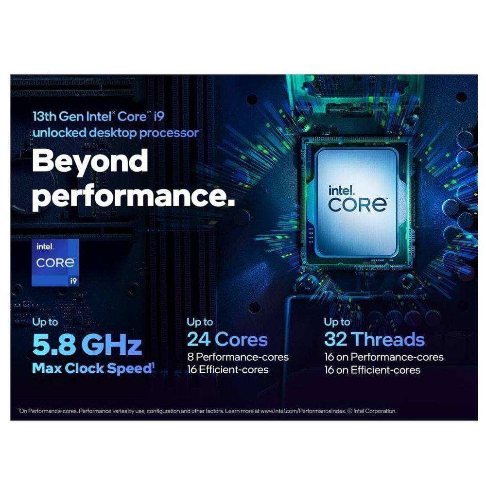 Intel Core i9-13900KF 13th Gen 3 GHz 24-Core LGA 1700 Processor (BX8071513900KF) New 2