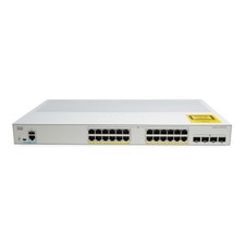 Cisco Catalyst 1000-24P-4X-L 24-Port Ethernet Managed Switch (C1000-24P-4X-L) Refresh 1