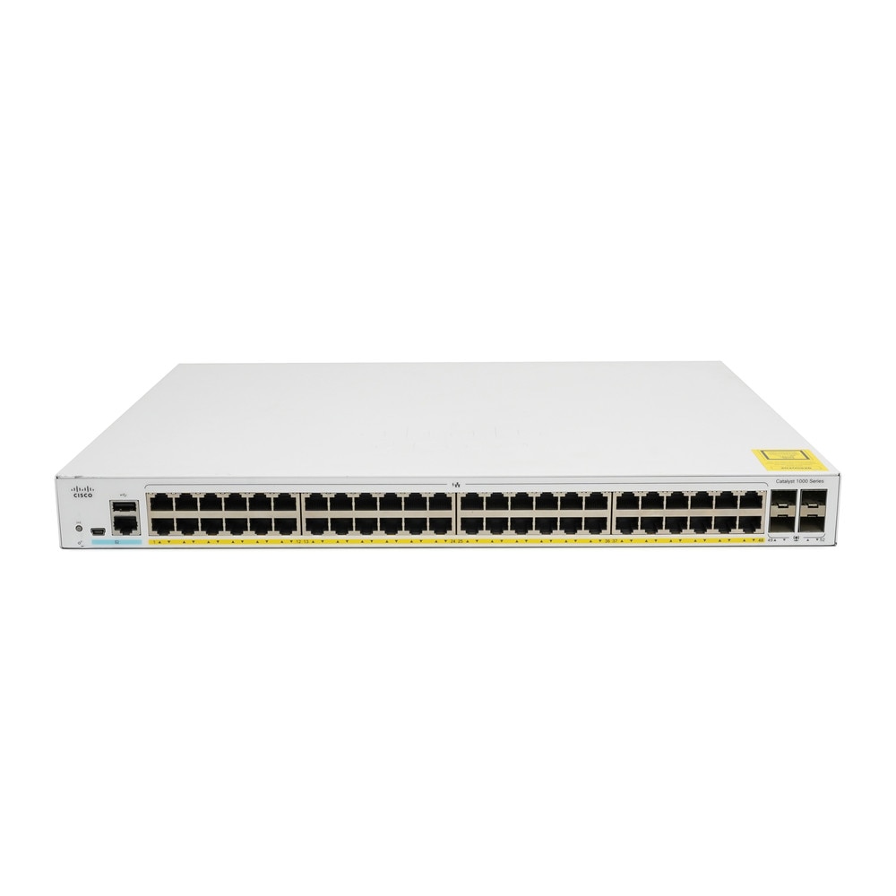 Cisco Catalyst C1000-48P-4G-L-RF 48-Port Gigabit PoE+ Managed Network Switch Refresh 4