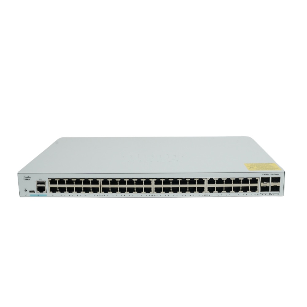 Cisco Catalyst C1200-48T-4X 48-Port Gigabit Managed Network Switch Refresh 3