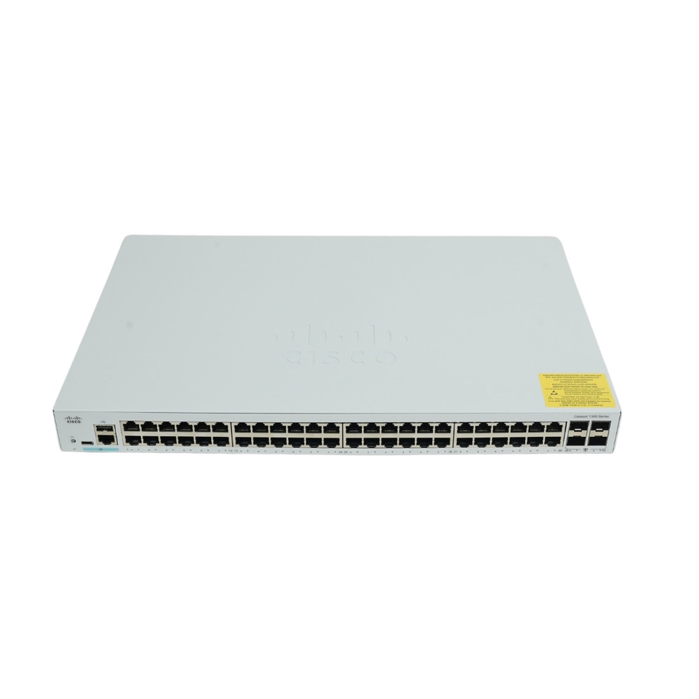 Cisco Catalyst C1300-48T-4G 48-Port Gigabit Managed Network Switch Refresh 3