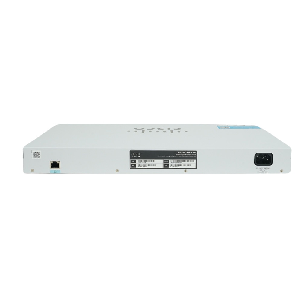 Cisco CBS220-24FP-4G-NA-RF 24-Port Gigabit PoE+ Managed Network Switch with SFP | Refresh 2