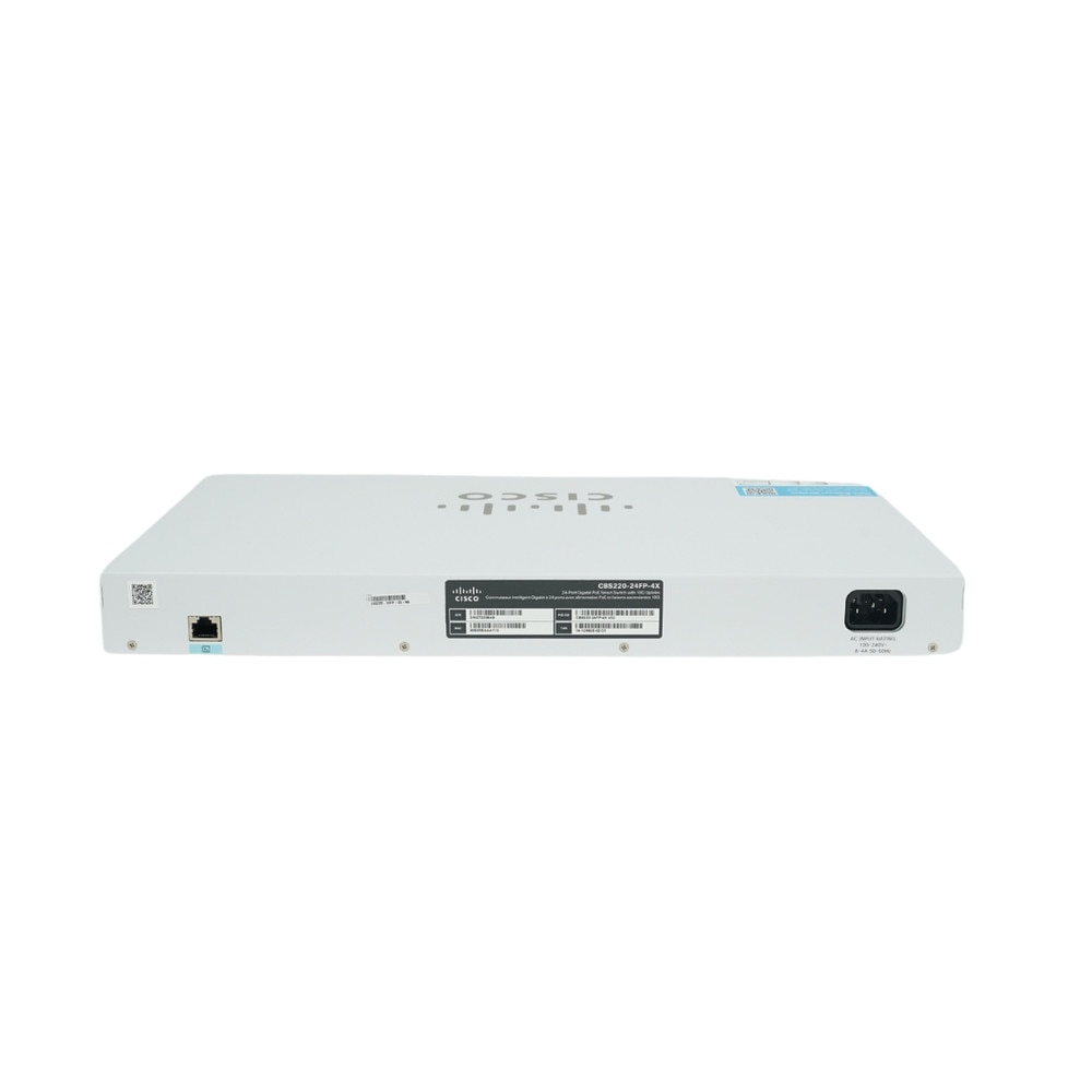 Cisco CBS220-24FP-4X 24-Port Gigabit PoE+ Managed Network Switch with SFP+ (NA) Refresh 2