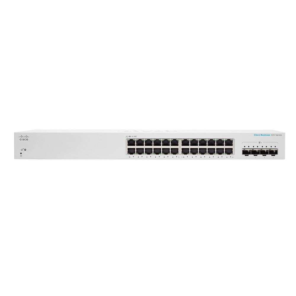 Cisco CBS220-24T-4X-NA-RF 24-Port Gigabit Managed Network Switch Refresh 2