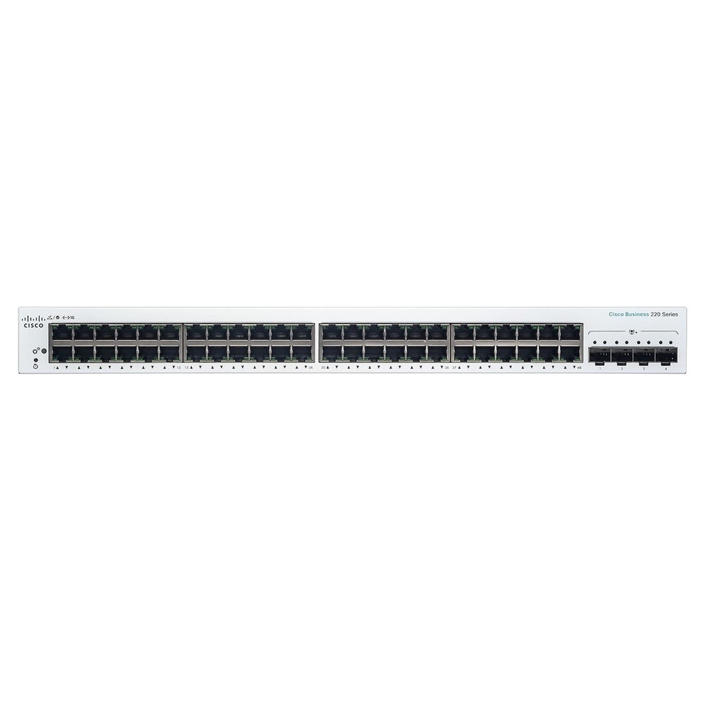 Cisco CBS220-48T-4X 48-Port Gigabit Managed Network Switch with SFP+ (NA) Refresh 2