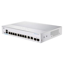 Cisco CBS250-8T-E-2G-NA-RF 8-Port Gigabit Ethernet Smart Switch Refresh 1