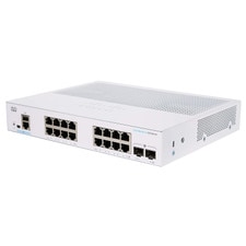 Cisco CBS350-16T-E-2G 16-Port Gigabit Managed Switch with SFP (NA) Refresh 1