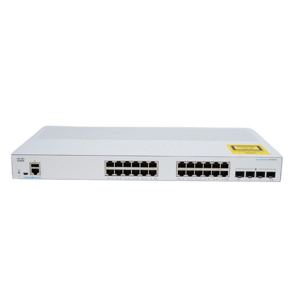Cisco CBS350-24T-4G 24-Port Gigabit Managed Network Switch with SFP (NA) Refresh 3