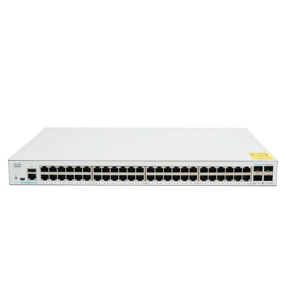 Cisco CBS350-48T-4G 48-Port Gigabit Ethernet Managed Switch (CBS350-48T-4G-NA-RF) Refresh 3