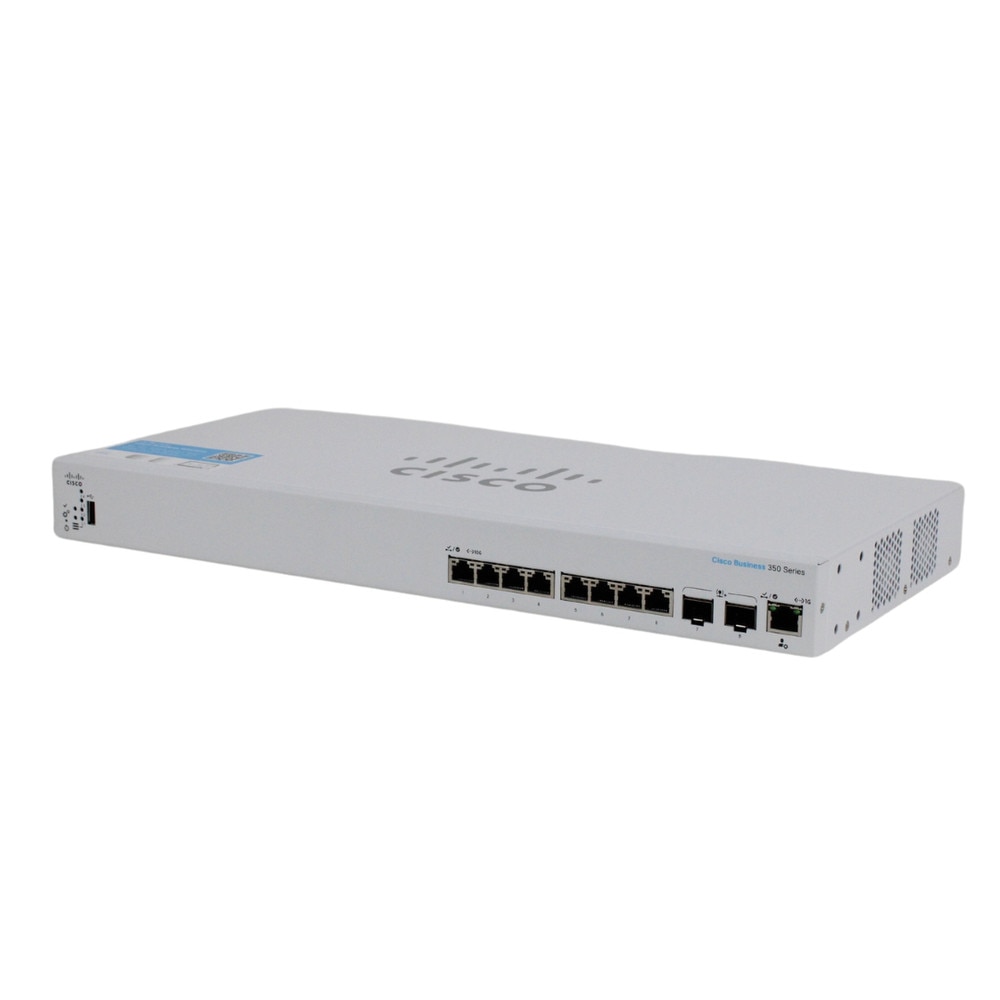 Cisco CBS350-8XT 8-Port 10G Managed Network Switch with 10G SFP+/RJ45 Combo (NA) Refresh 1