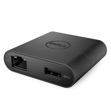 Dell DA200 Adapter USB-C to HDMI/VGA/Ethernet/USB 3.0 New 1