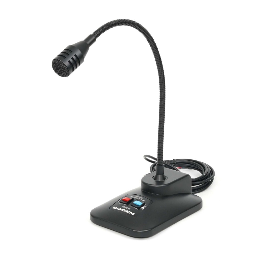 Bogen DDU250 Desktop Dynamic Gooseneck Microphone New 1