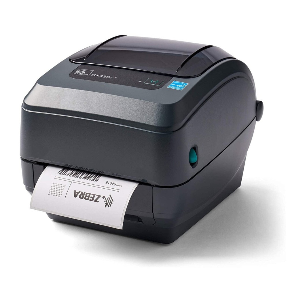 Zebra GX430T Direct Thermal Barcode Label Printer (GX43-102510-000, GX43-102520-000) New 1