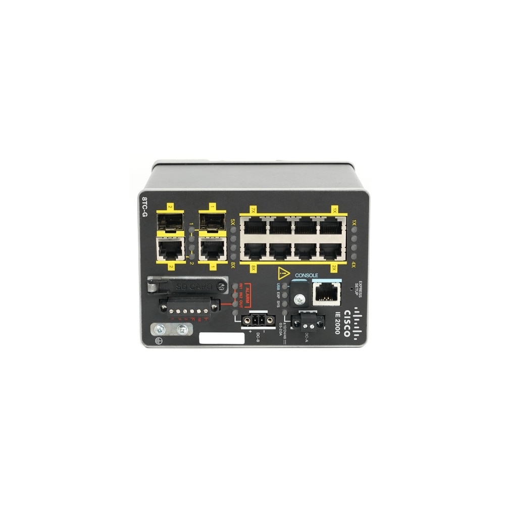 Cisco IE-2000-8TC-G-B-RF Industrial Ethernet 2000 Series Switch Refresh 3