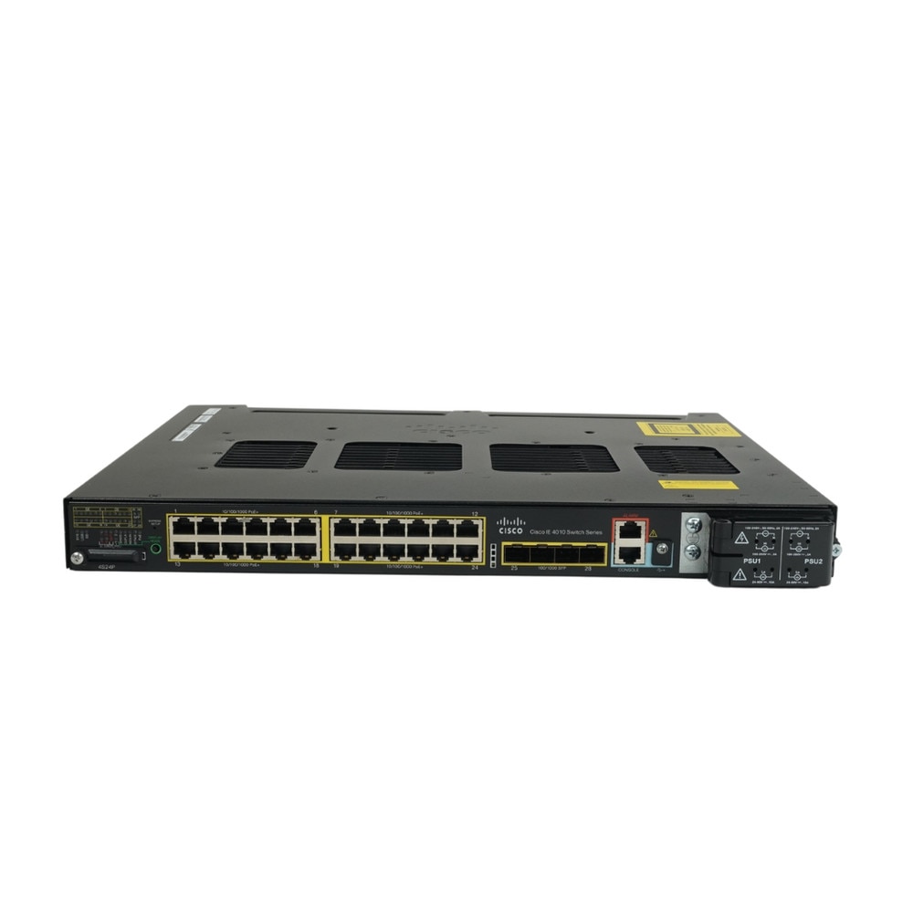 Cisco IE-4010-4S24P-RF Industrial Ethernet 4010 Series Switch | Refresh 3