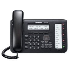 Panasonic KX-NT553-B 3-Line Display Executive IP Telephone (Black) Like New 1
