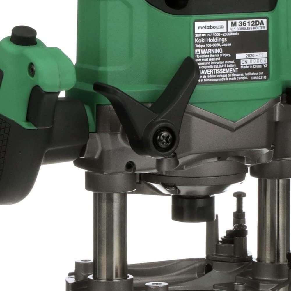 Metabo HPT 36V Cordless Variable Speed Plunge Router (M3612DAQ4) New 4