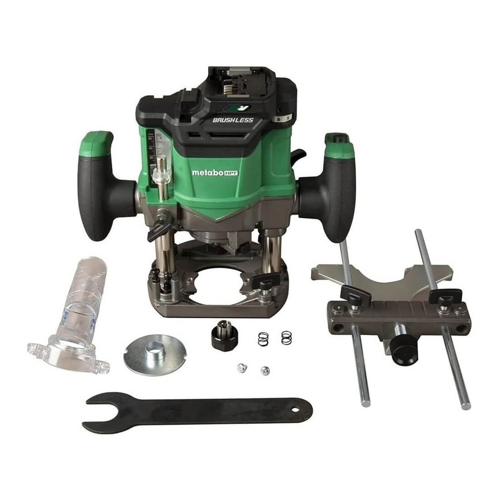 Metabo HPT 36V Cordless Variable Speed Plunge Router (M3612DAQ4) New 6