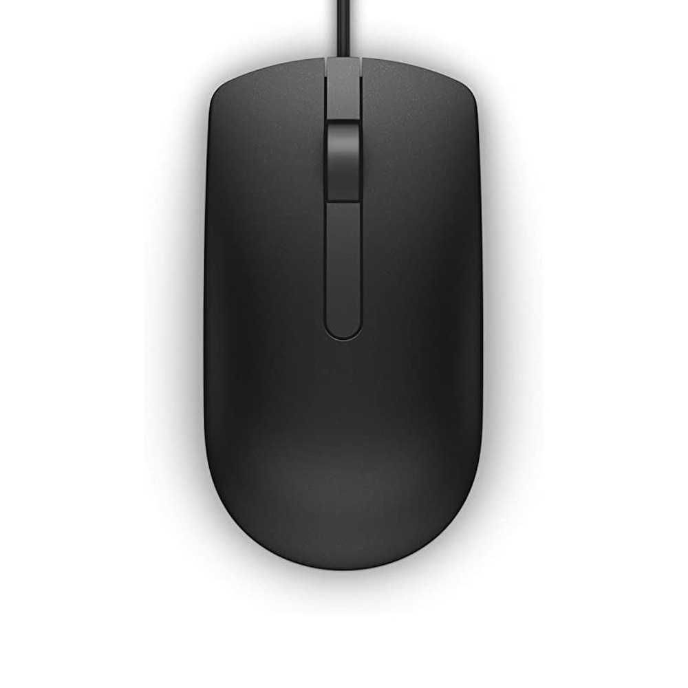 Dell MS116 Wired Optical Mouse Black (MS116-BK) New 2