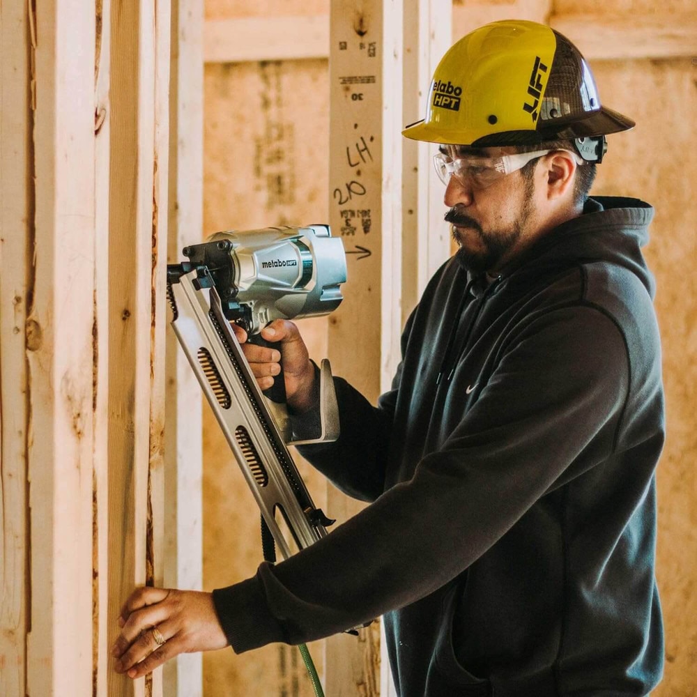 Metabo HPT 3-1/4 Inch 21-Degree Framing Nailer with Aluminum Magazine (NR83A5-S1) New 6